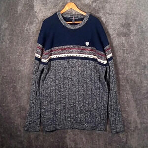 Phat farm chunky peppy wool blend men's sweater size XXXLARGE EEEG men